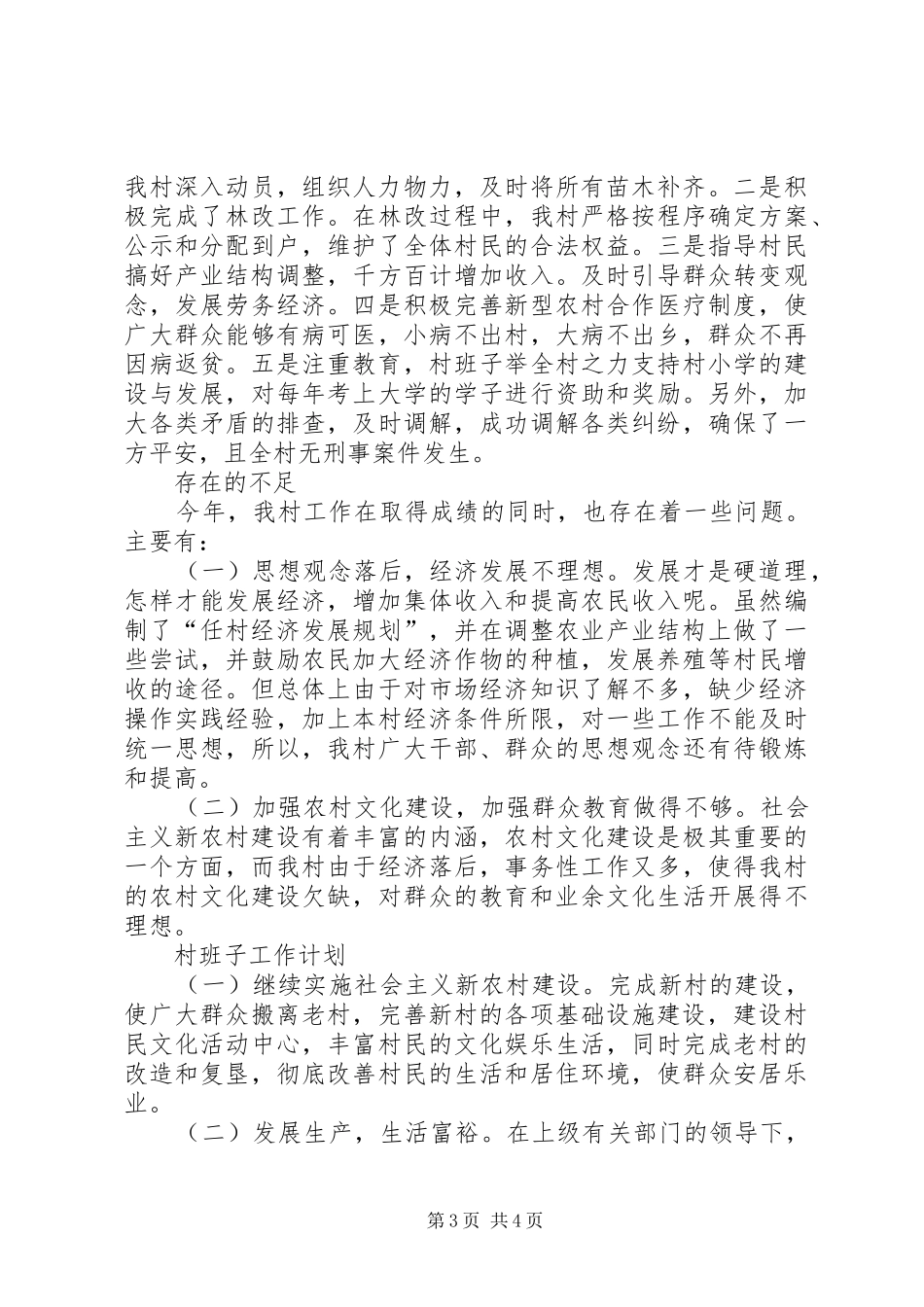 任村支部工作总结_第3页