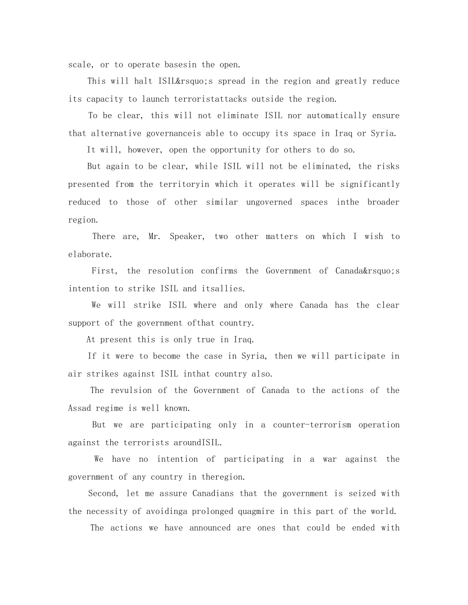 加拿大总理斯蒂芬·哈珀在国会下议院英语演讲稿 _第3页