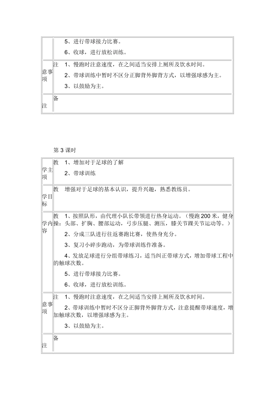 足球基本训练计划_第3页