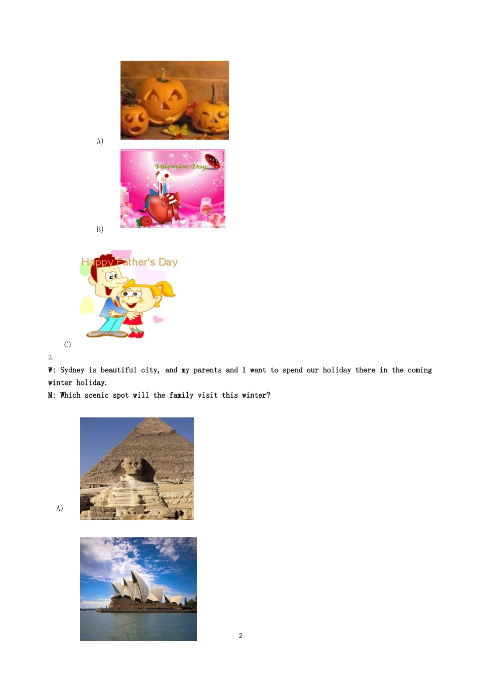 职业英语技能大赛模拟题11_第2页