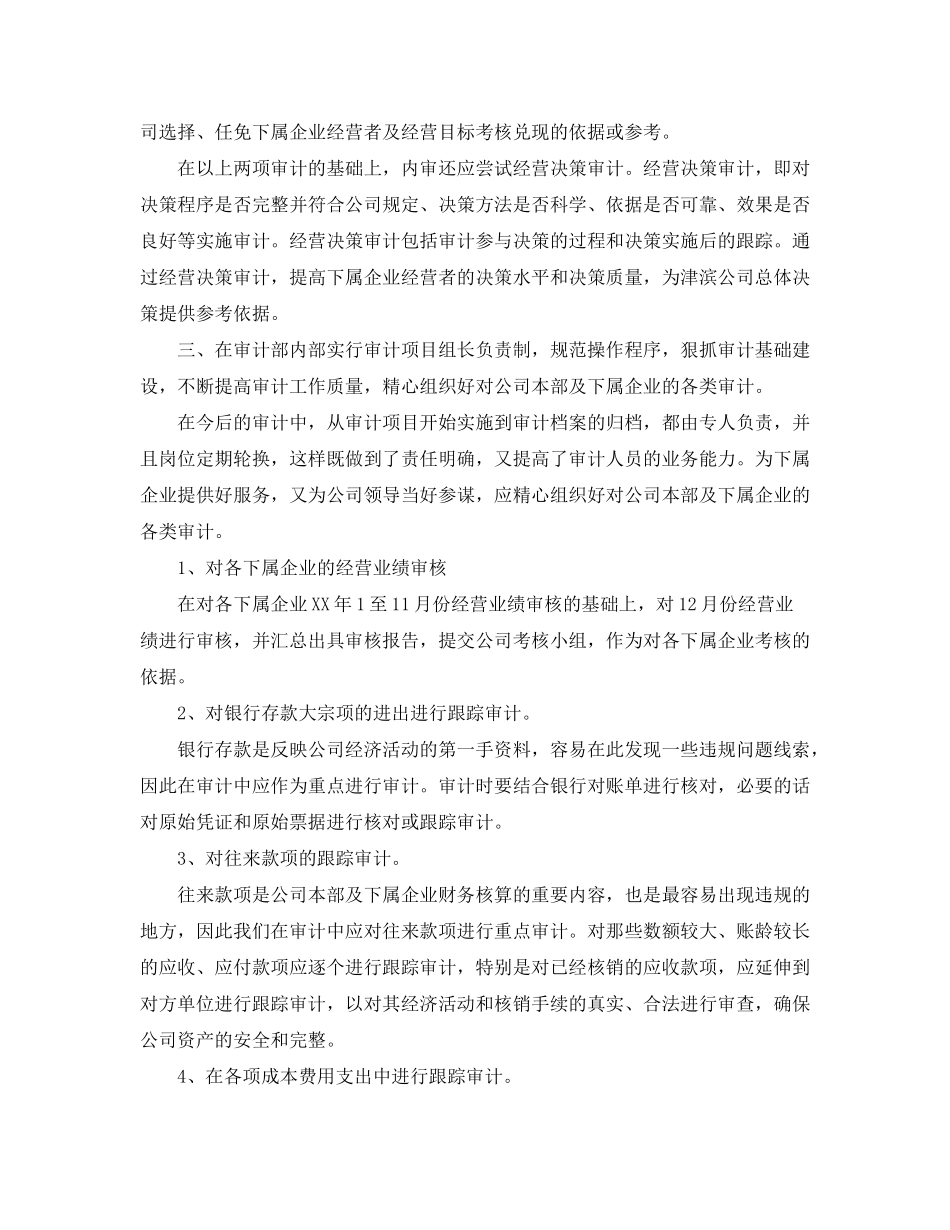 2020年度审计工作计划模板例文_第2页