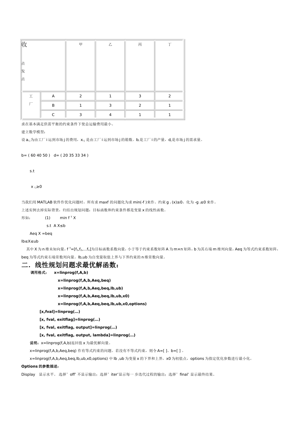 MATLAB优化应用非线性规划_第2页