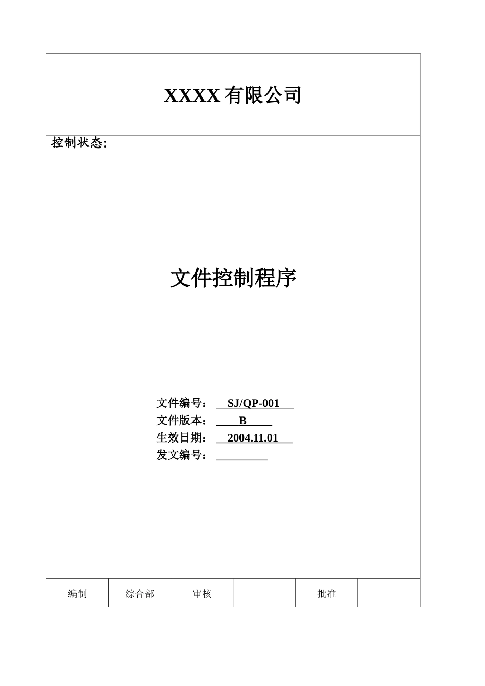 TS16949文件(全套质量手册、程序文件、表单)(1)_第2页