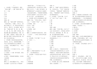 2018年国家公务员考试常识题库集锦(二)