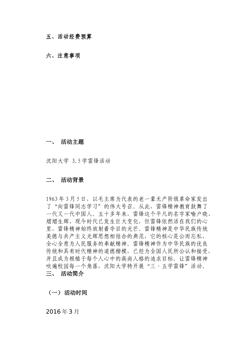 3.5雷锋活动策划书_第2页