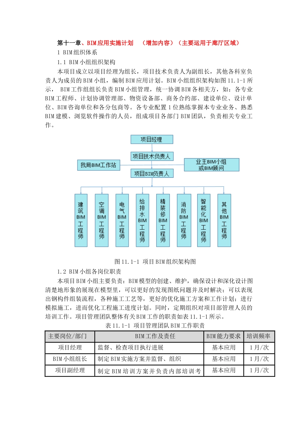 BIM应用实施计划_第1页