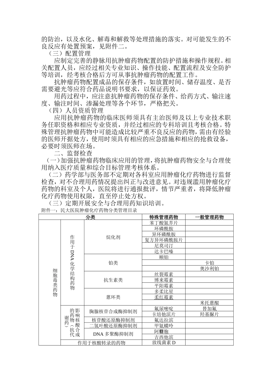 6肿瘤化疗药物临床应用管理规范_第2页
