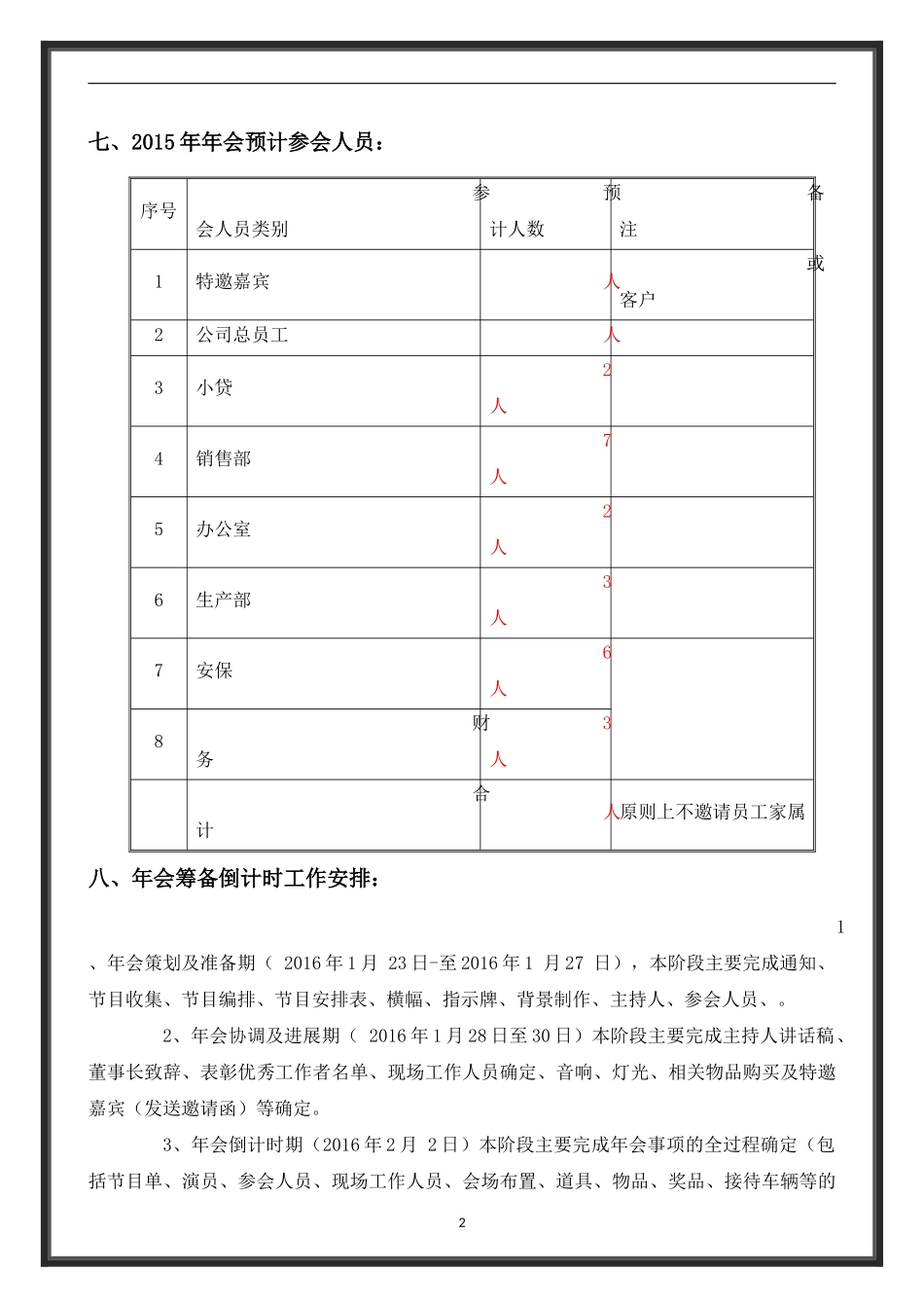 2015公司年会活动策划方案_第2页