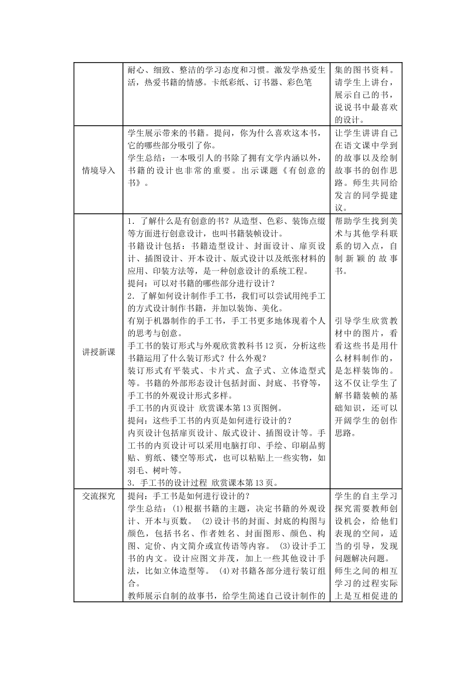 《有创意的书》教学设计_第2页