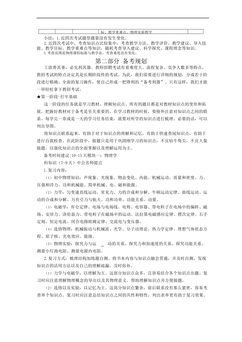 2018上半年全国教师资格笔试高分攻略(初中学段物理学科)_第2页