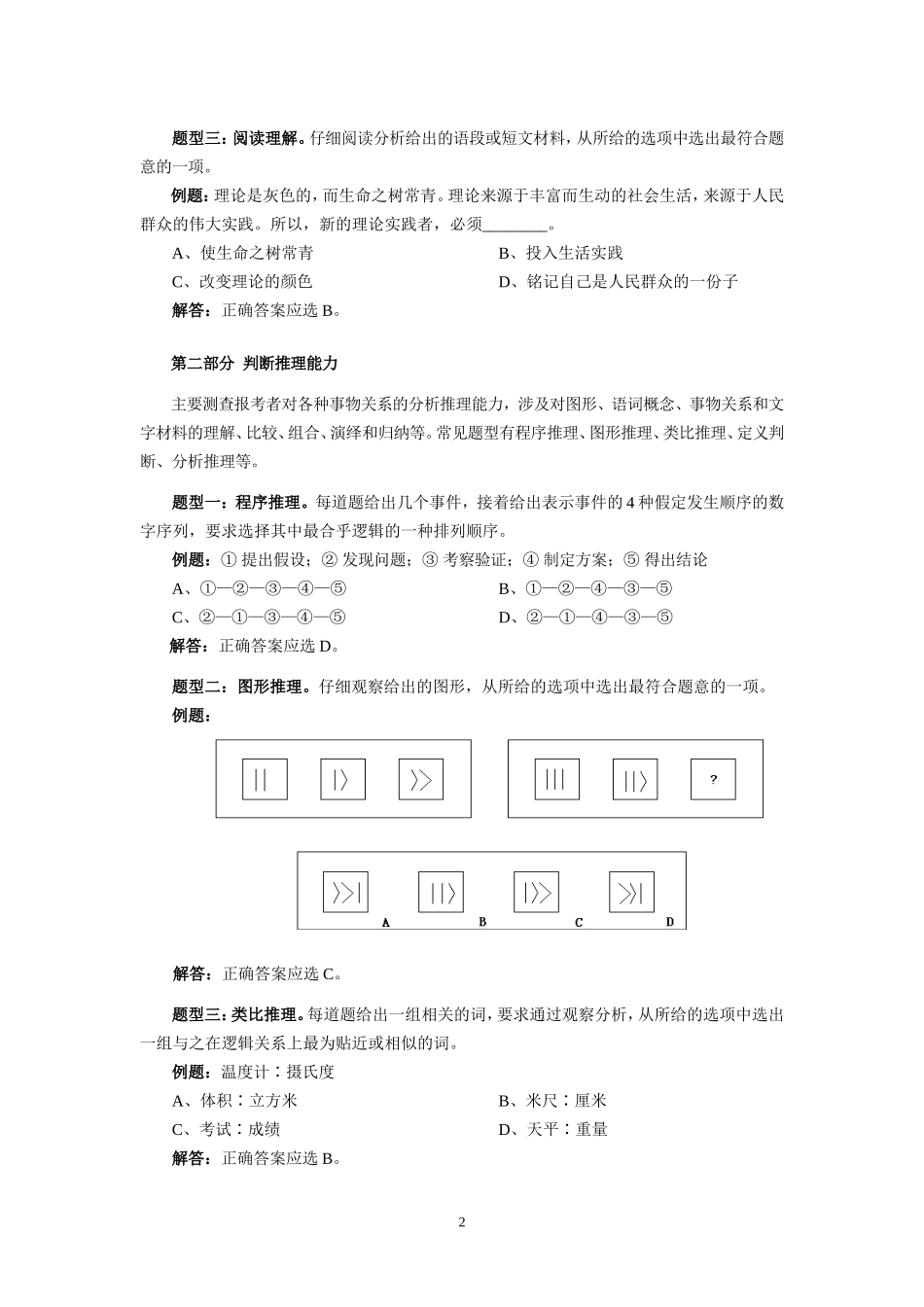 2016年上海市法院辅助文员招聘考试大纲_第2页