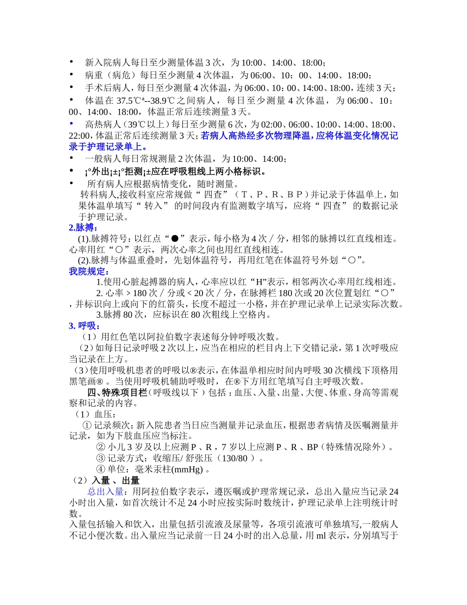 2017年护理文件书写规范_第2页