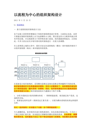 01-以流程为中心的组织架构设计