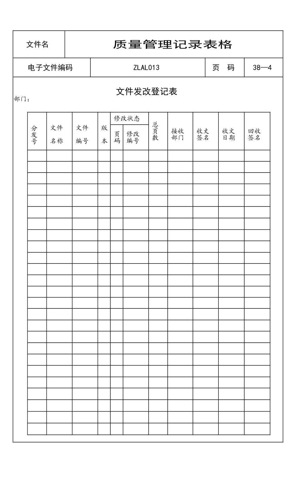 ISO9000质量管理记录表格(全套)_第3页