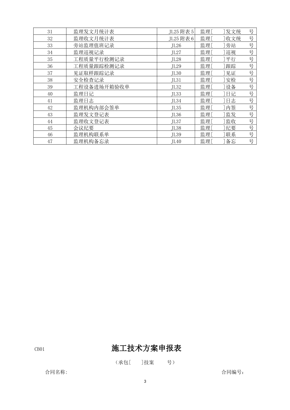 《水利水电工程施工监理规范SL288-2014表格》2016年1月更新_第3页
