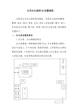 6S定置规范图