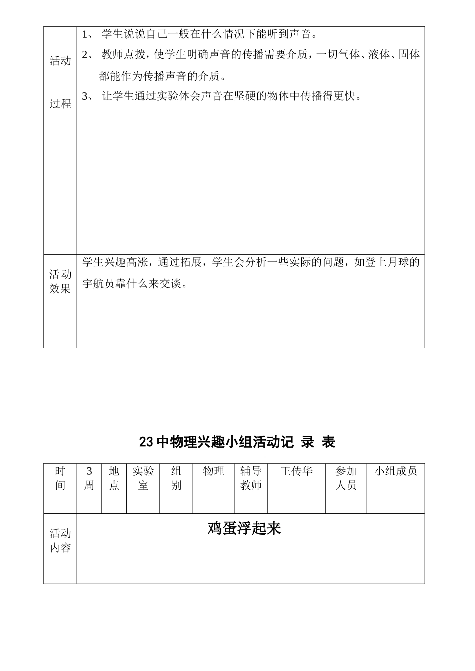 23中物理兴趣小组活动记录表上_第3页