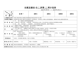 2015春中二班1-20周计划表.2doc
