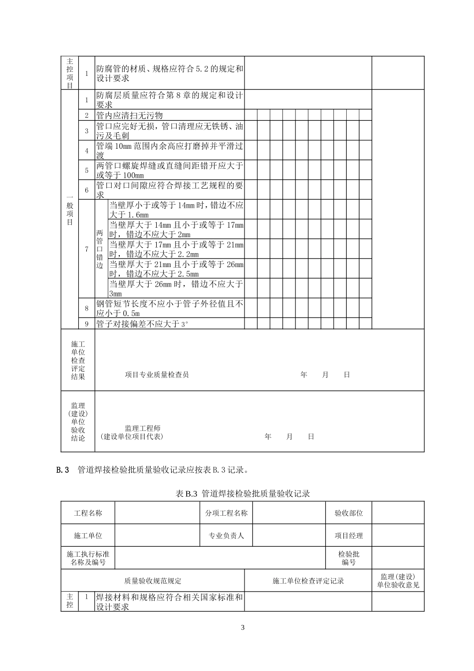 SY4208—2008-石油天然气建设工程施工质量验收规范电子表格.._第3页