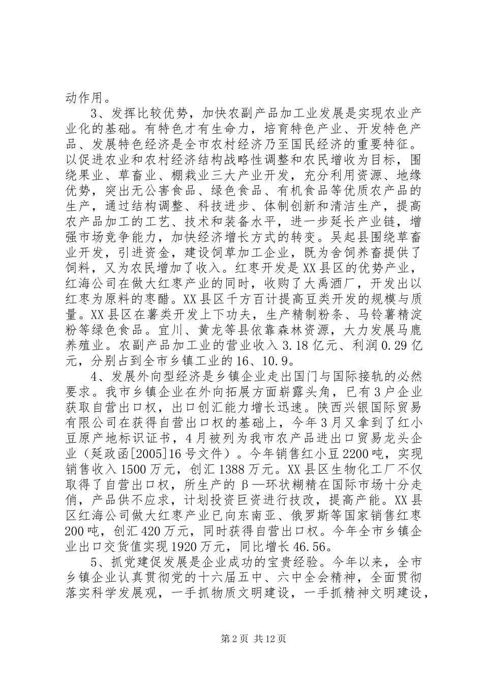 乡镇企业局年终工作总结 (3)_第2页