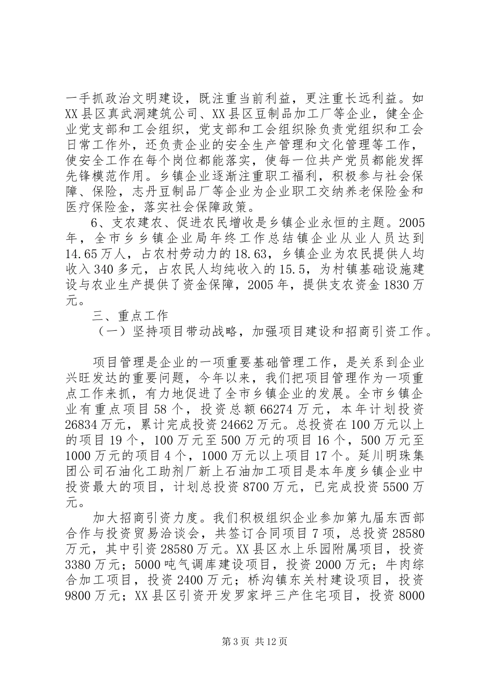 乡镇企业局年终工作总结 (3)_第3页
