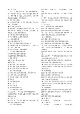 00055企业会计学精品复习资料