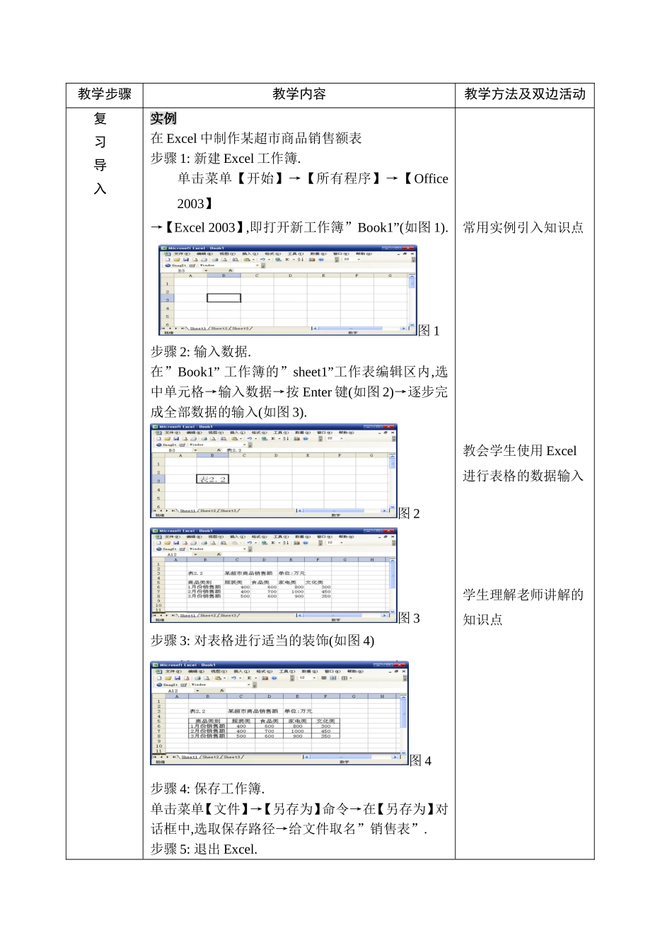 13.5用Excel处理数据表格_第2页