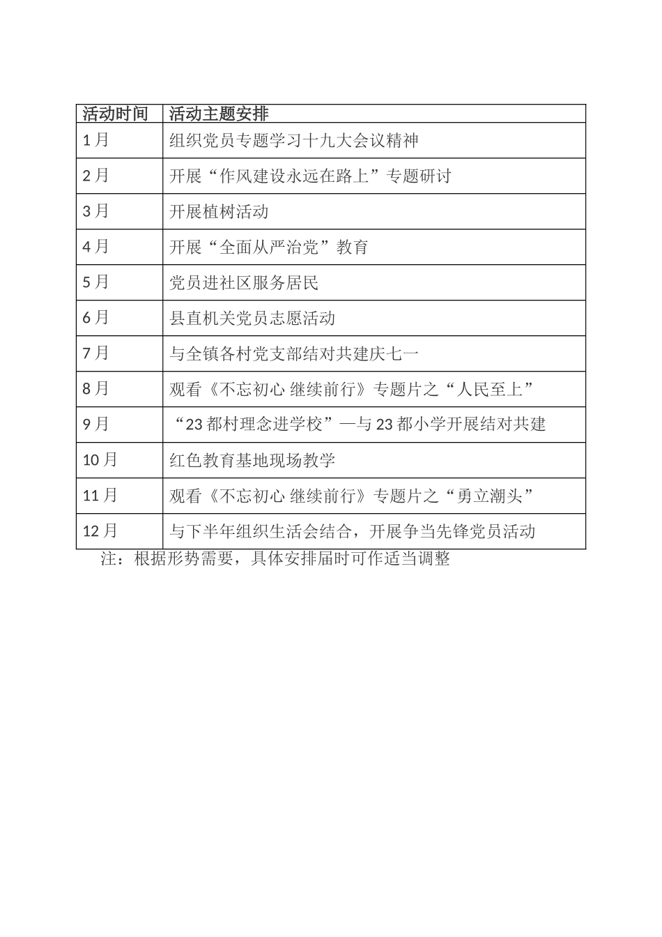 23都村党支部2018年主题党日活动计划_第3页