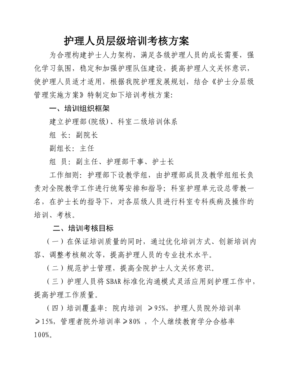 2017年护理人员培训计划_第1页