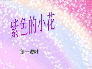 紫色的小花 (3)