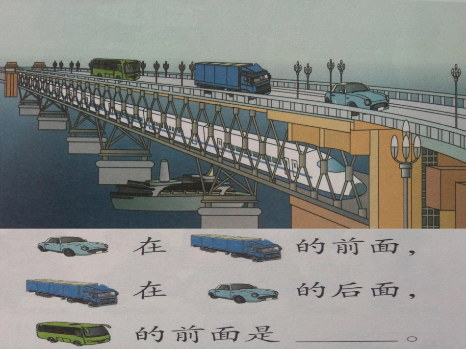 一年级上册位置《上下前后左右》课件_第3页