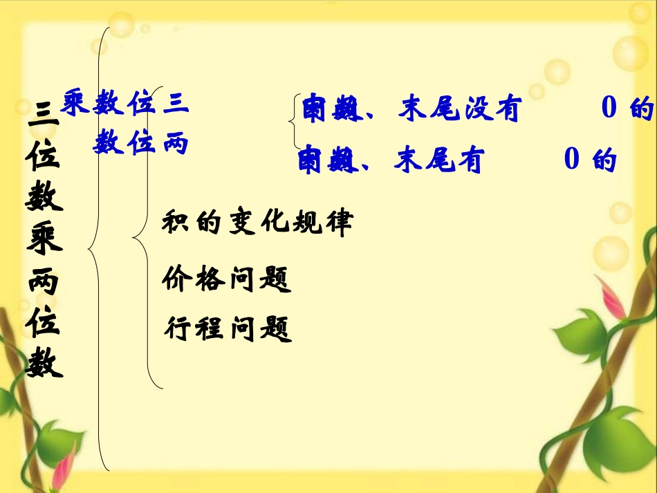 三位数乘两位数整理与复习_第2页