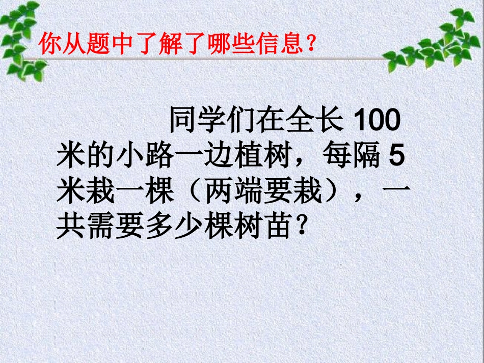 植树问题—课件_第2页