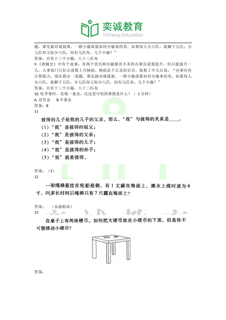 中石化校园招聘考试题型创新能力测试题锦集_第2页