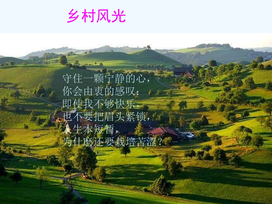 七年级语文下册 《罗迦诺的乡村》课件 河大版_第3页