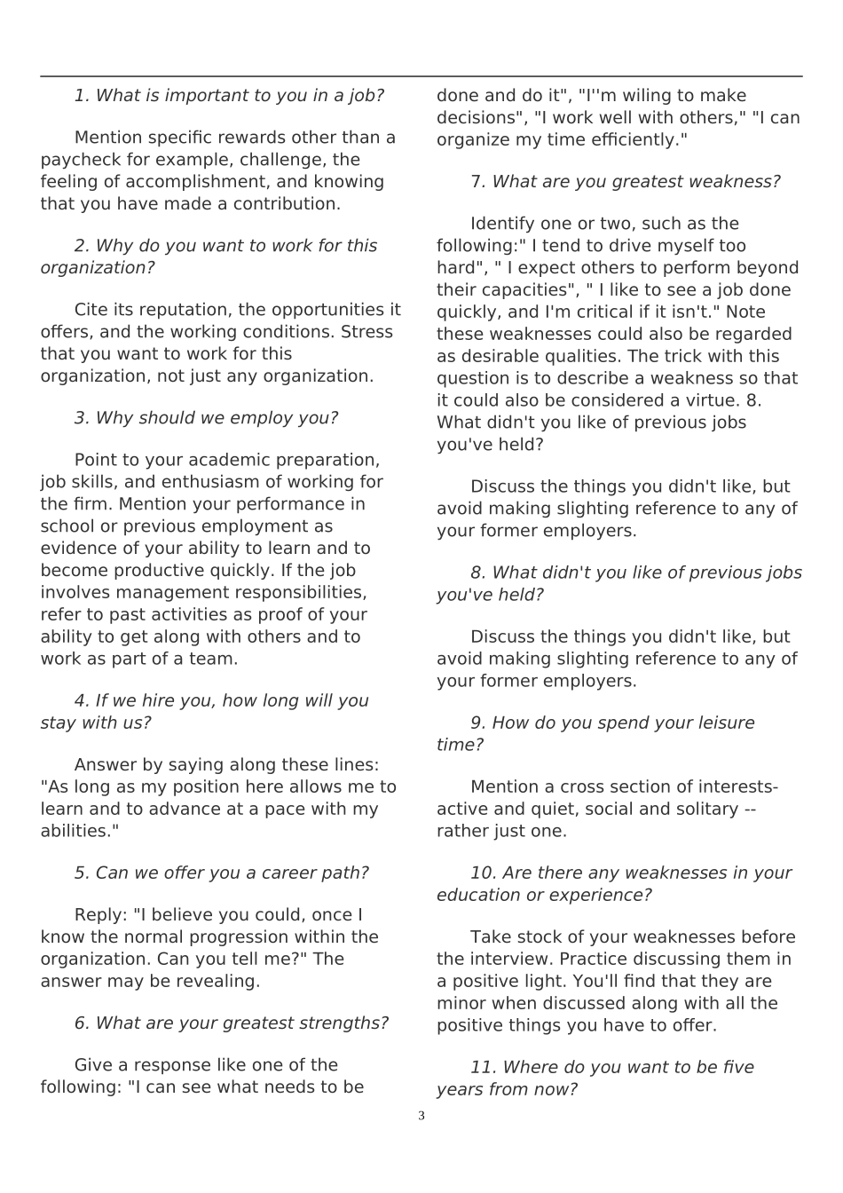 小学英语教师面试的考题绝对全面_第3页