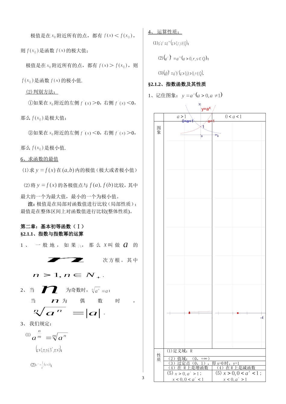 整理全面《高中数学知识点归纳总结》_第3页