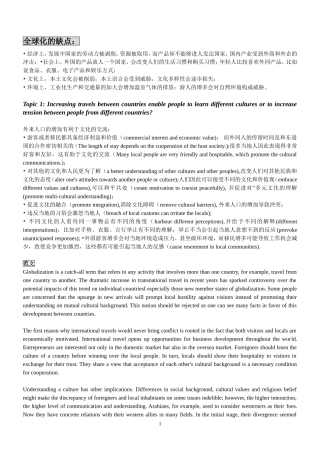 雅思大作文范文30篇