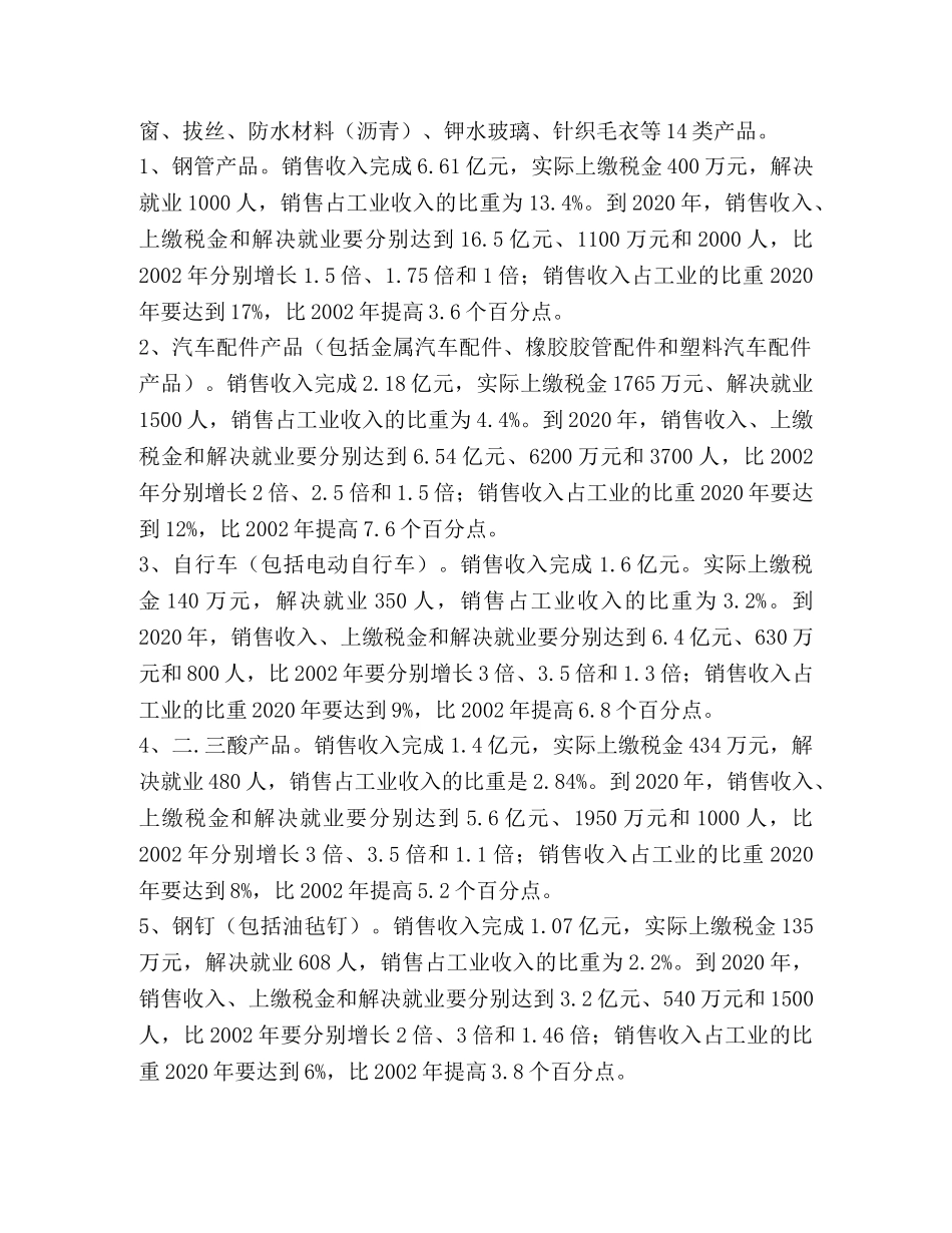 关于大港区工业化发展的调查和规划 _第2页