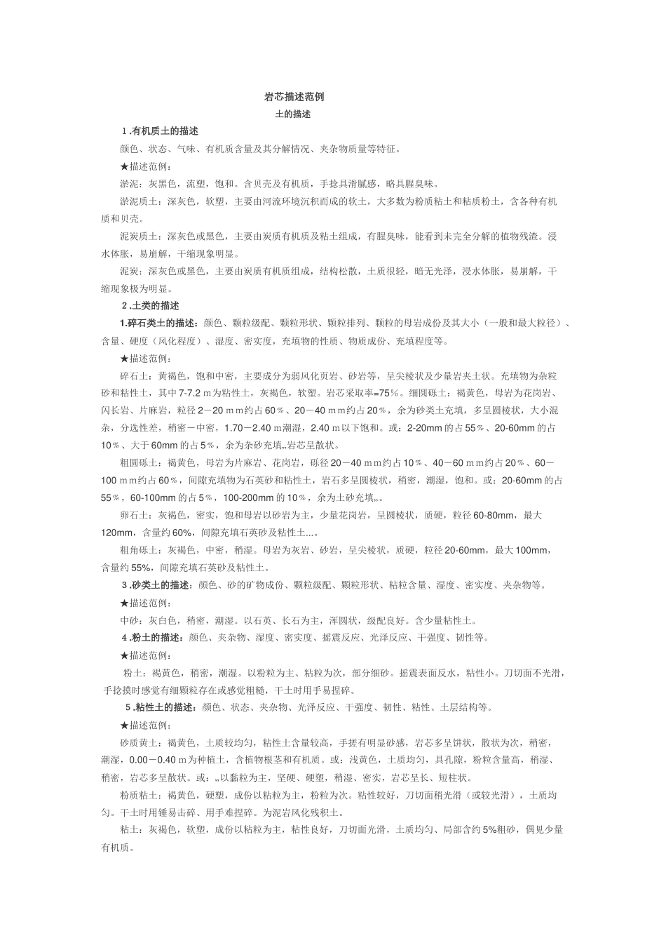 岩芯描述范例_第1页