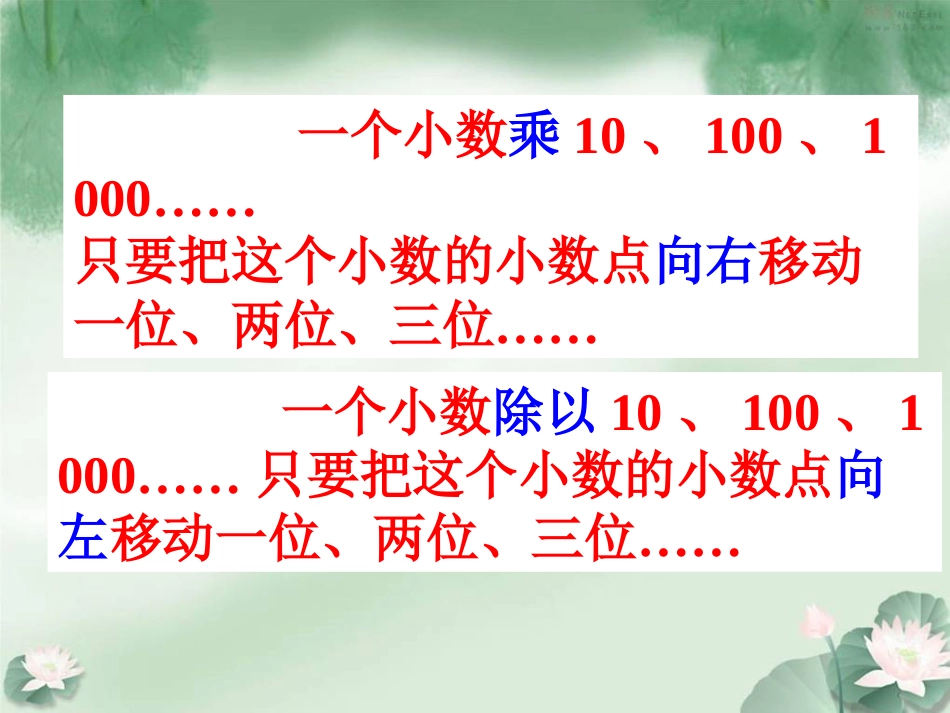 小数乘除法复习_第3页