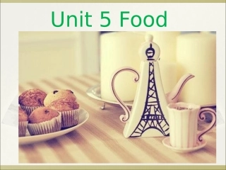 三年级下Unit5Food课件1