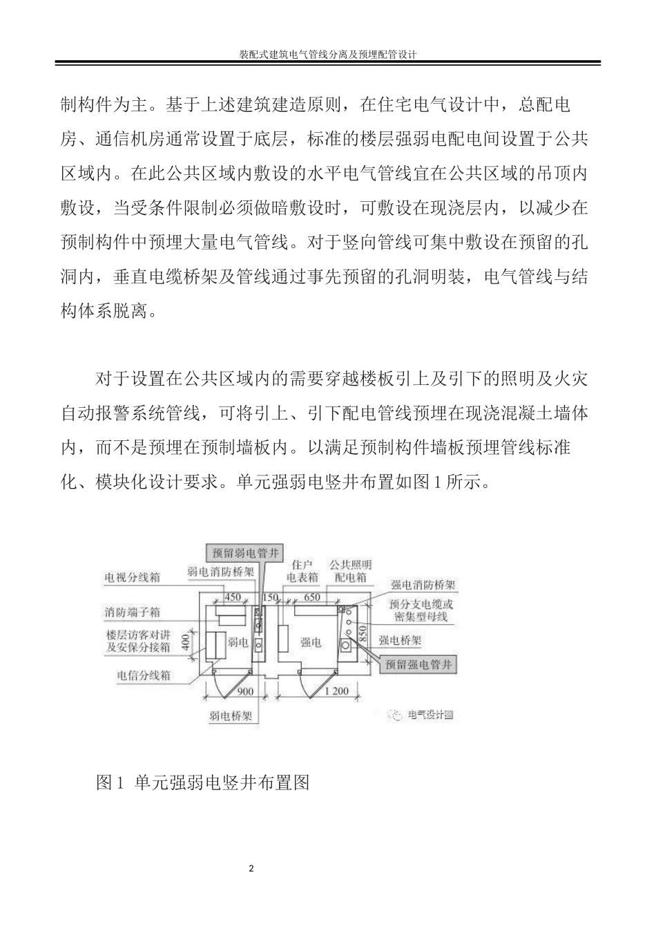 装配式建筑电气管线分离及预埋配管设计_第2页