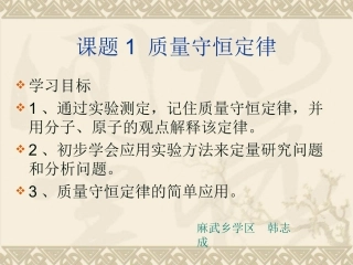 麻武乡学区—化学—韩志成
