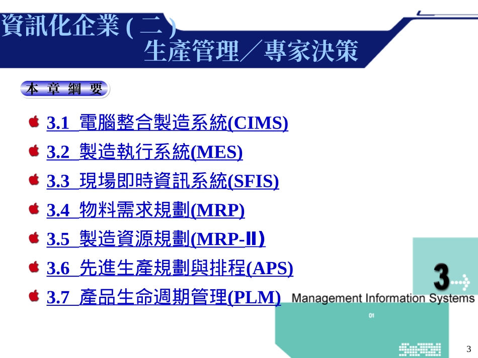 资讯化企业（二）生产管理_专家决策_第3页