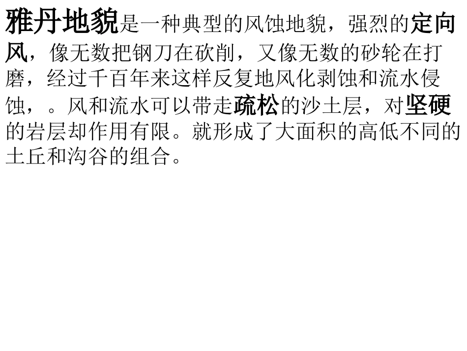 雅丹地貌和沙漠_第3页