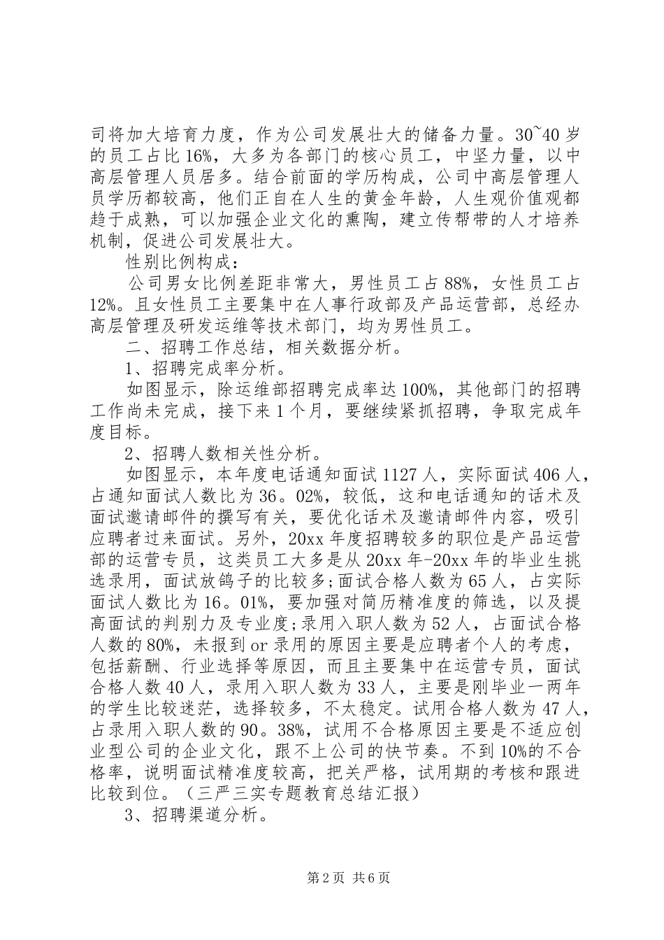 XX年底人力资源部个人总结_第2页