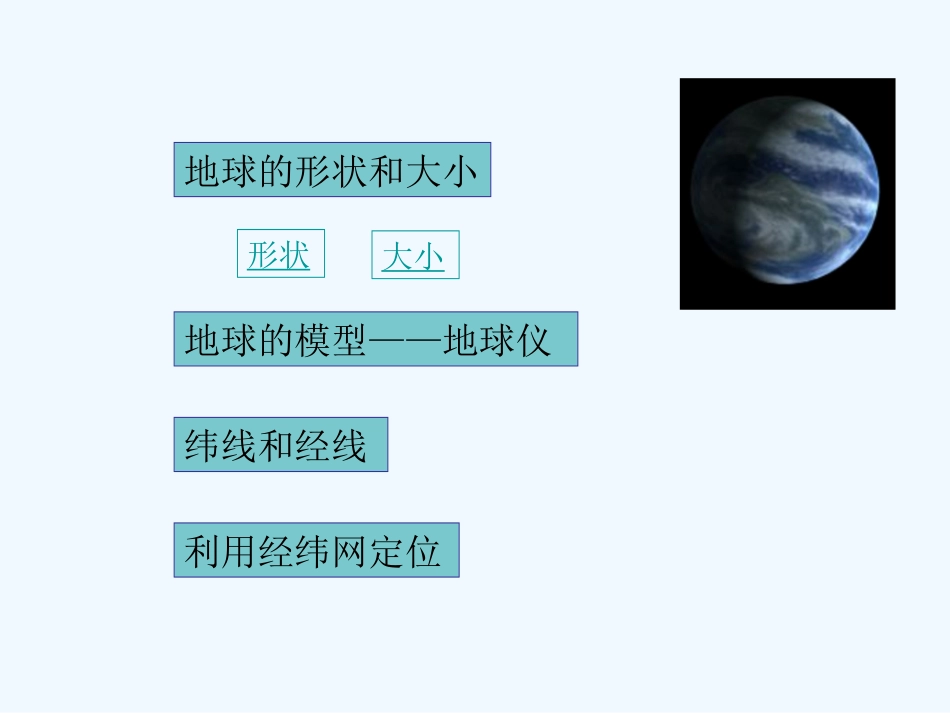 七年级地理上册 第一章第一节 地球和地球仪课件 中图版_第2页