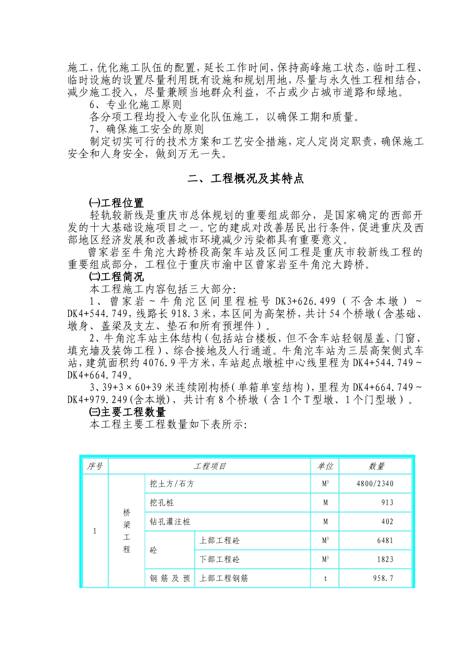 重庆轻轨施工组织设计_第2页
