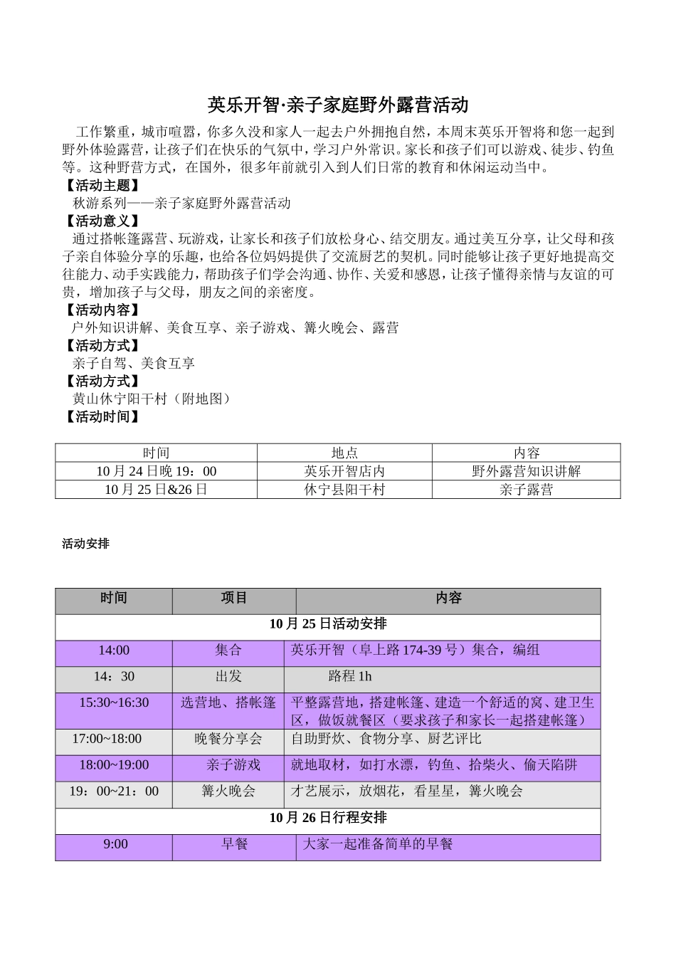 野外露营活动策划(1)_第1页